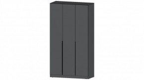 ЭЛЕГАНТ Шкаф 3х створчатый (графит) в Губахе - gubaha.ok-mebel.com | фото
