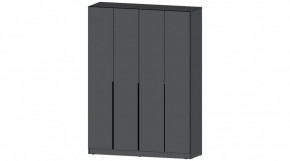ЭЛЕГАНТ Спальный гарнитур (модульный) графит в Губахе - gubaha.ok-mebel.com | фото 5