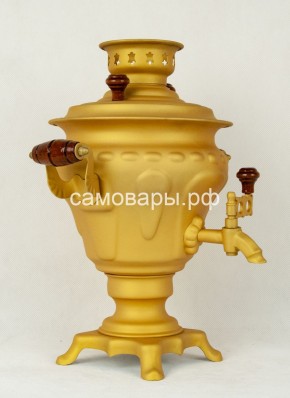 Электрический самовар "Русское золото" матовая груша на 2 литра (Ограниченная серия) в Губахе - gubaha.ok-mebel.com | фото 3