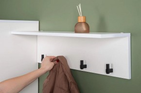 ЭЙР прихожая (модульная) Белый Шагрень в Губахе - gubaha.ok-mebel.com | фото 32