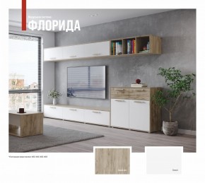 ФЛОРИДА Гостиная (модульная) дуб серый/белый в Губахе - gubaha.ok-mebel.com | фото