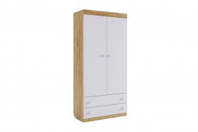 ФОРСАЖ К2 Детский гарнитур (крафт золотой/белый) в Губахе - gubaha.ok-mebel.com | фото 17