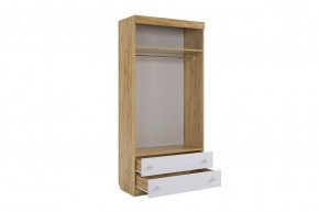 ФОРСАЖ К2 Детский гарнитур (крафт золотой/белый) в Губахе - gubaha.ok-mebel.com | фото 18