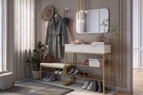 ФОРТУНА 3 Зеркало в Губахе - gubaha.ok-mebel.com | фото 4
