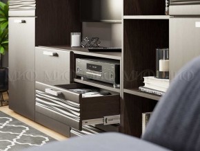 АСТИ Гостиная Вариант №1 МДФ (Венге) в Губахе - gubaha.ok-mebel.com | фото 2