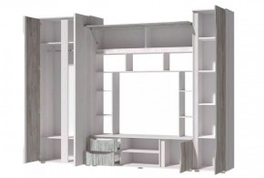 Гостиная Аванта (Анкор светлый/Артвуд темный) в Губахе - gubaha.ok-mebel.com | фото 2
