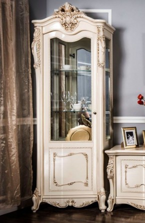 Гостиная Джоконда 1+ТВ+1 (крем глянец) в Губахе - gubaha.ok-mebel.com | фото 3