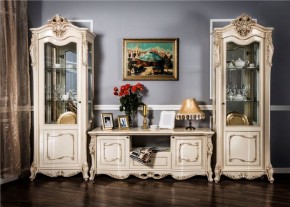 Гостиная Джоконда 1+ТВ+1 (крем глянец) в Губахе - gubaha.ok-mebel.com | фото 4