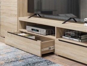 ЭКОЛЬ Гостиная Вариант №3 МДФ (Дуб сонома) в Губахе - gubaha.ok-mebel.com | фото 2