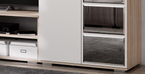 Гостиная Флай (ЦС-01/ШК-04) дуб сонома/белый в Губахе - gubaha.ok-mebel.com | фото 13