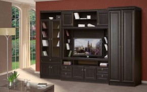 Гостиная Инна 4 Денвер темный в Губахе - gubaha.ok-mebel.com | фото