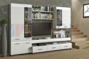 Гостиная Камелия Композиция 1 (Снежный ясень) в Губахе - gubaha.ok-mebel.com | фото