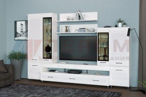Гостиная Камелия Композиция 3 (Снежный ясень) в Губахе - gubaha.ok-mebel.com | фото