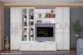 Гостиная Карина Композиция 14 (Снежный ясень) в Губахе - gubaha.ok-mebel.com | фото