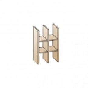 Гостиная Карина Композиция 6 (Снежный ясень) в Губахе - gubaha.ok-mebel.com | фото 4
