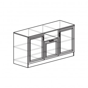 Гостиная Лира (модульная) Дуб нортон светлый в Губахе - gubaha.ok-mebel.com | фото 7