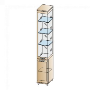 Гостиная Мелисса Композиция 11 (Ясень Асахи) в Губахе - gubaha.ok-mebel.com | фото 3