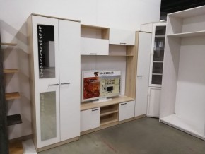 Гостиная МГС 3 Исполнение 1 (Дуб сонома/Белый) в Губахе - gubaha.ok-mebel.com | фото 5