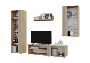 Гостиная Омега (Крафт золотой-Бетон) в Губахе - gubaha.ok-mebel.com | фото 3