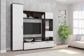 Гостиная Софи (венге/белый глянец) в Губахе - gubaha.ok-mebel.com | фото