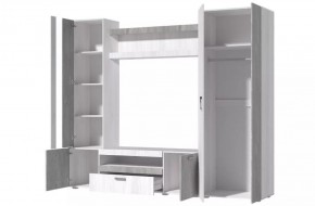 Гостиная Соло (Анкор Светлый/Бетонный Камень) в Губахе - gubaha.ok-mebel.com | фото 3
