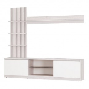 Гостиная Убер ГС-05 (ясень белый/белый) в Губахе - gubaha.ok-mebel.com | фото 2