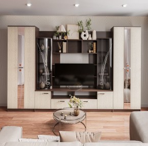Гостиная Венеция (венге/лоредо) в Губахе - gubaha.ok-mebel.com | фото 3