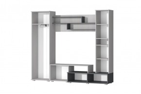 Гостиная Юна (Анкор светлый/Графит) в Губахе - gubaha.ok-mebel.com | фото 2
