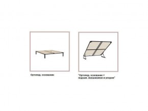 ХЛОЯ Кровать 1600 каркас в Губахе - gubaha.ok-mebel.com | фото 4