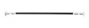 Турник раздвижной 1250-1500 цв. белый-черный FLEXTER PROFI в Губахе - gubaha.ok-mebel.com | фото