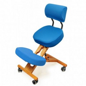 Коленный стул со спинкой Smartstool KW02В + Чехлы в Губахе - gubaha.ok-mebel.com | фото 2