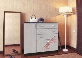 Комод №3 ЛДСП (Венге/Дуб Белфорд) в Губахе - gubaha.ok-mebel.com | фото 2