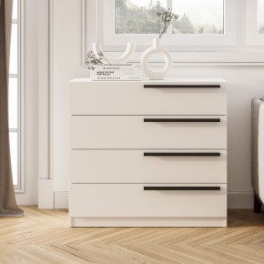 Комод Айрон КМ-02 (белый) в Губахе - gubaha.ok-mebel.com | фото