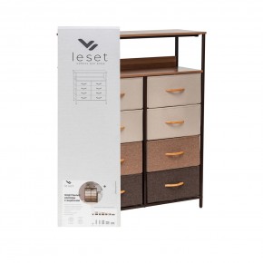 Комод Leset Локи 8 ящ. с полкой в Губахе - gubaha.ok-mebel.com | фото 10