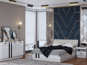 МАГНОЛИЯ Комод (Белый глянец/Белый) в Губахе - gubaha.ok-mebel.com | фото 3