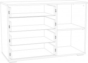 Комод НМ 041.39 "Банни" (Бисквит) в Губахе - gubaha.ok-mebel.com | фото 4