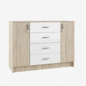 СОФИ СКМ1200.1 Комод 4 ящ., 2 двери в Губахе - gubaha.ok-mebel.com | фото