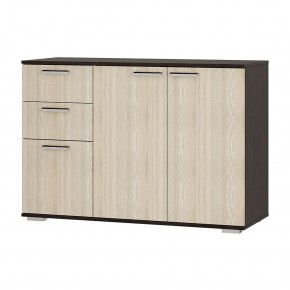 Комод Стандарт №3 NEW (венге/лоредо) в Губахе - gubaha.ok-mebel.com | фото
