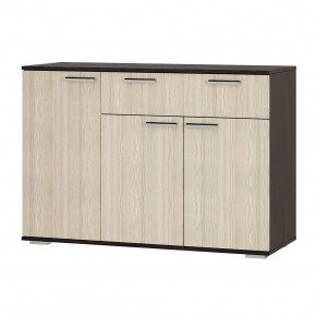 Комод Стандарт №4 NEW (венге/лоредо) в Губахе - gubaha.ok-mebel.com | фото