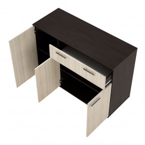 Комод Стандарт №4 NEW (венге/лоредо) в Губахе - gubaha.ok-mebel.com | фото 3