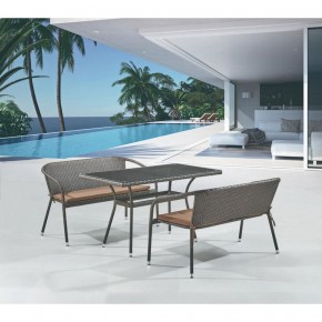 Комплект мебели из иск. ротанга T286A/S139A-W53 Brown в Губахе - gubaha.ok-mebel.com | фото