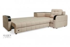 Комплект мягкой мебели Остин Garcia Ivory (Рогожка) Угловой + 1 кресло в Губахе - gubaha.ok-mebel.com | фото 3
