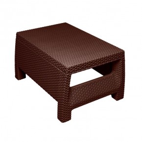 Комплект на балкон Yalta Premium Balcony Set (Ялта) шоколадный (+подушки под спину) в Губахе - gubaha.ok-mebel.com | фото 2