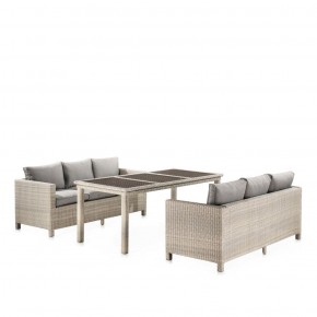 Комплект плетеной мебели  T365/S65C-W85 Latte в Губахе - gubaha.ok-mebel.com | фото