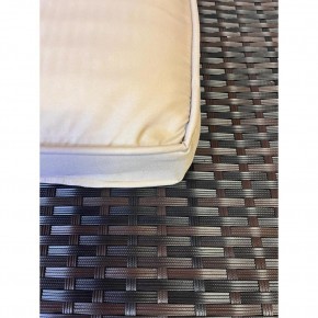 Комплект плетеной мебели  YR822Br Brown-Beige (подушка бежевая) в Губахе - gubaha.ok-mebel.com | фото 2