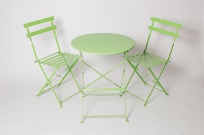 Комплект садовой мебели OTS-001R (стол + 2 стула) металл в Губахе - gubaha.ok-mebel.com | фото 5