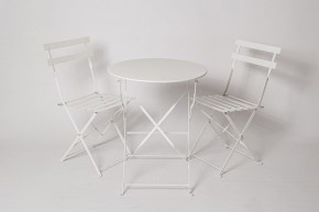 Комплект садовой мебели OTS-001R (стол + 2 стула) металл в Губахе - gubaha.ok-mebel.com | фото 7