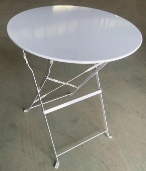 Комплект садовой мебели OTS-001R (стол + 2 стула) металл в Губахе - gubaha.ok-mebel.com | фото 4