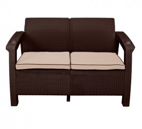 Комплект уличной мебели Yalta Premium Terrace Set (Ялта) шоколадый (+подушки под спину) в Губахе - gubaha.ok-mebel.com | фото 6