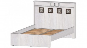 КОСТА-РИКА Кровать 1200 с основанием (анкор светлый) в Губахе - gubaha.ok-mebel.com | фото